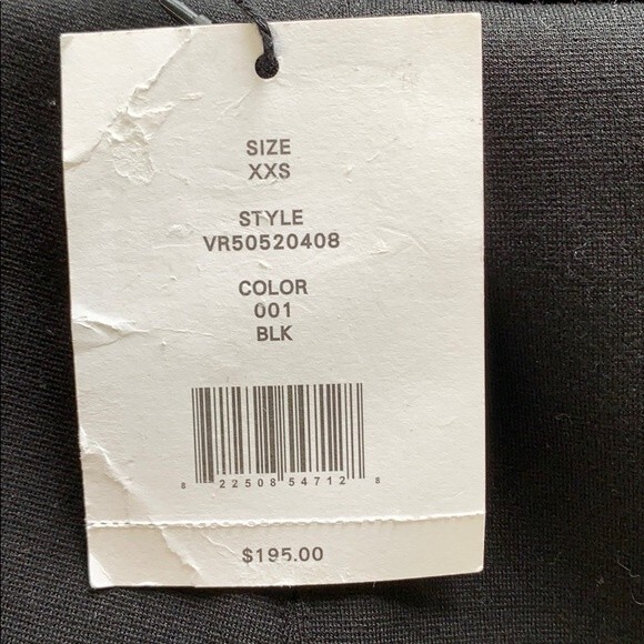 VINCE Ponte Stitch Seam Legging Pull On Scrunch Ankle Black Skinny - Picture 12 of 16